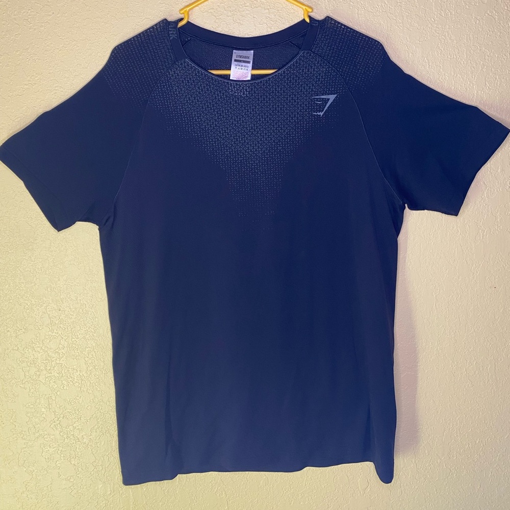 GYMSHARK Men’s **Navy Blue** Athletic Tee